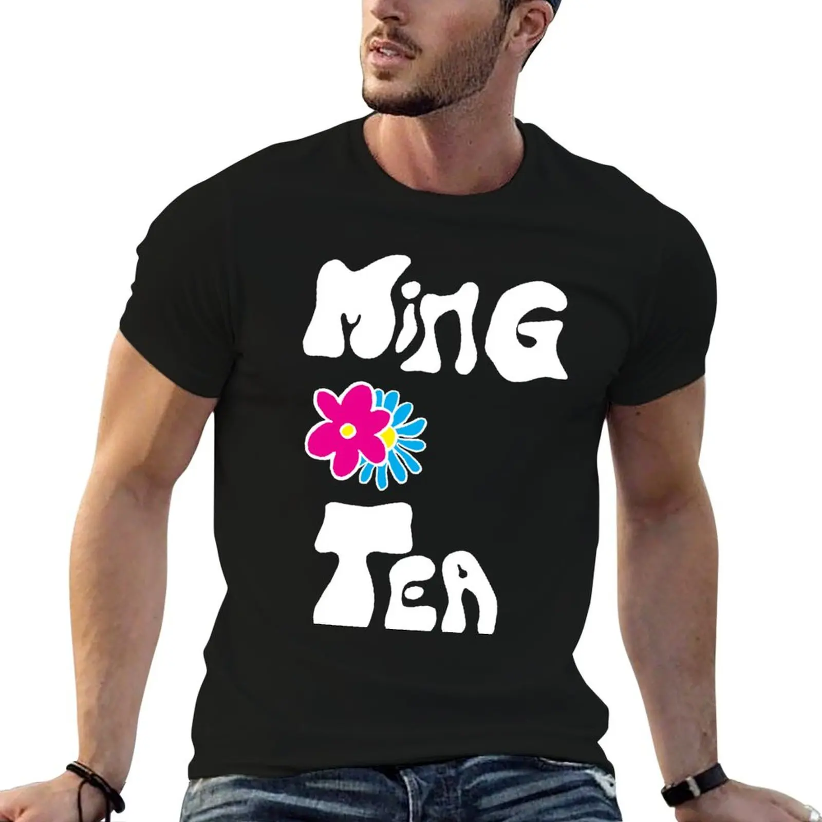 Ming Tea - Austin Powers Inspired T-Shirt Minimalist Graphic Tee Shirt