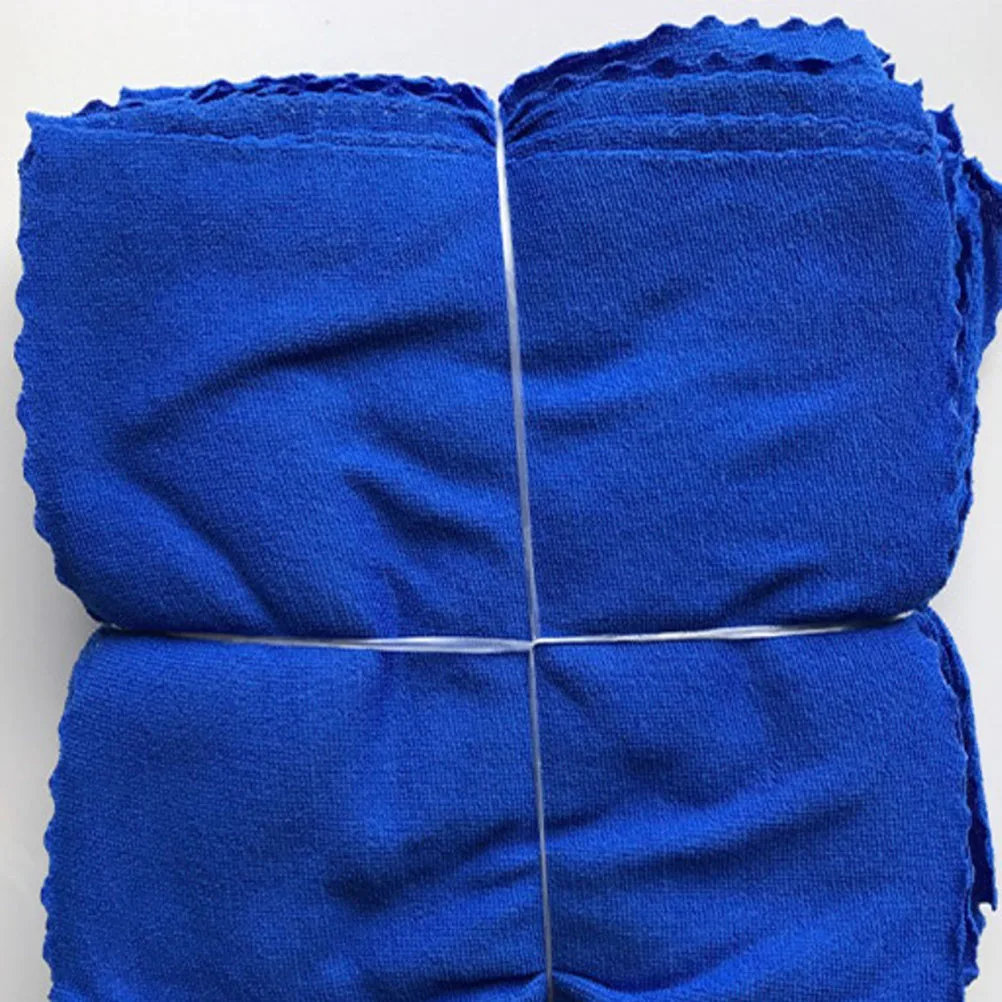 

2pcs Microfiber Cleaning Cloth Erase Towel Highlighter Wipes Thick Absorbent Dust Removal for Car Wash Household Use