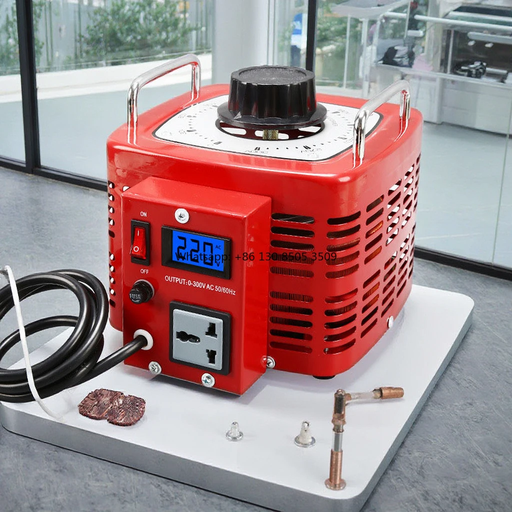 KEPAI Manufacturer 3000va 1000va 500va 220v Input Variac Motorized 0-300V Output Adjustable Voltage Regulator