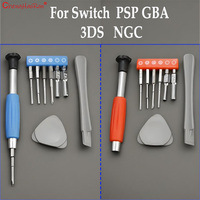 1Set Screwdriver Set 9+n1 Repair Tools For Switch GB GBA SP Ne 3DS XL PSP Kit 3.8 4.5 T6 T8 Cross Three Wings Ferramentas Tool