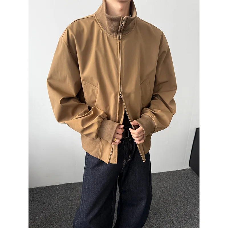 Chaqueta Bomber Corta para Hombre, Estilo Piloto, Otoño, Nuevo Estilo, Ropa de Trabajo Deada, Estilo Americano, Marca de Mo...