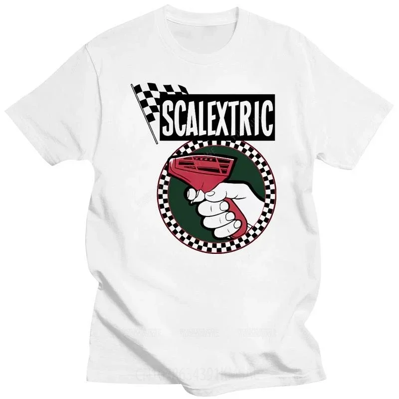 Adult tee tops teenager tee-shirt Scalextric Controller Retro Mens T-Shirt Short-Sleeved Tee Shirt New arrived t shirt for man