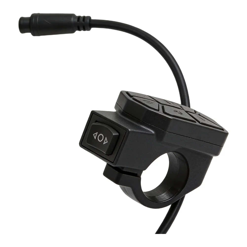 Electric Scooter Control Button For Steering For Horn Headlight 6 Pin Waterproof Electric Scooters Handlebar Switch