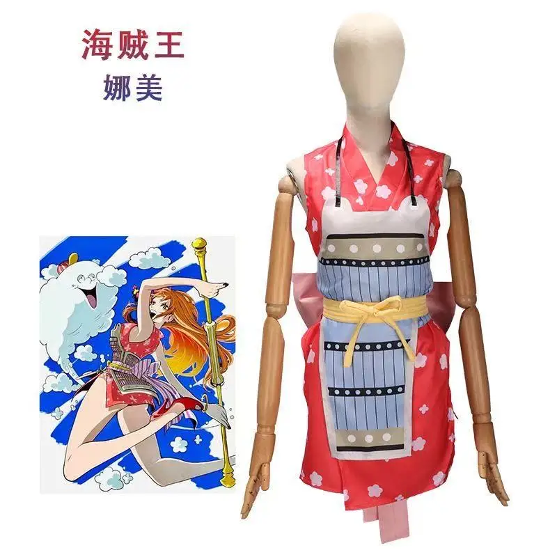 

Cosplay Nami Battle Armor Reinforced Costume Set Anime Styling for Beautiful Girls