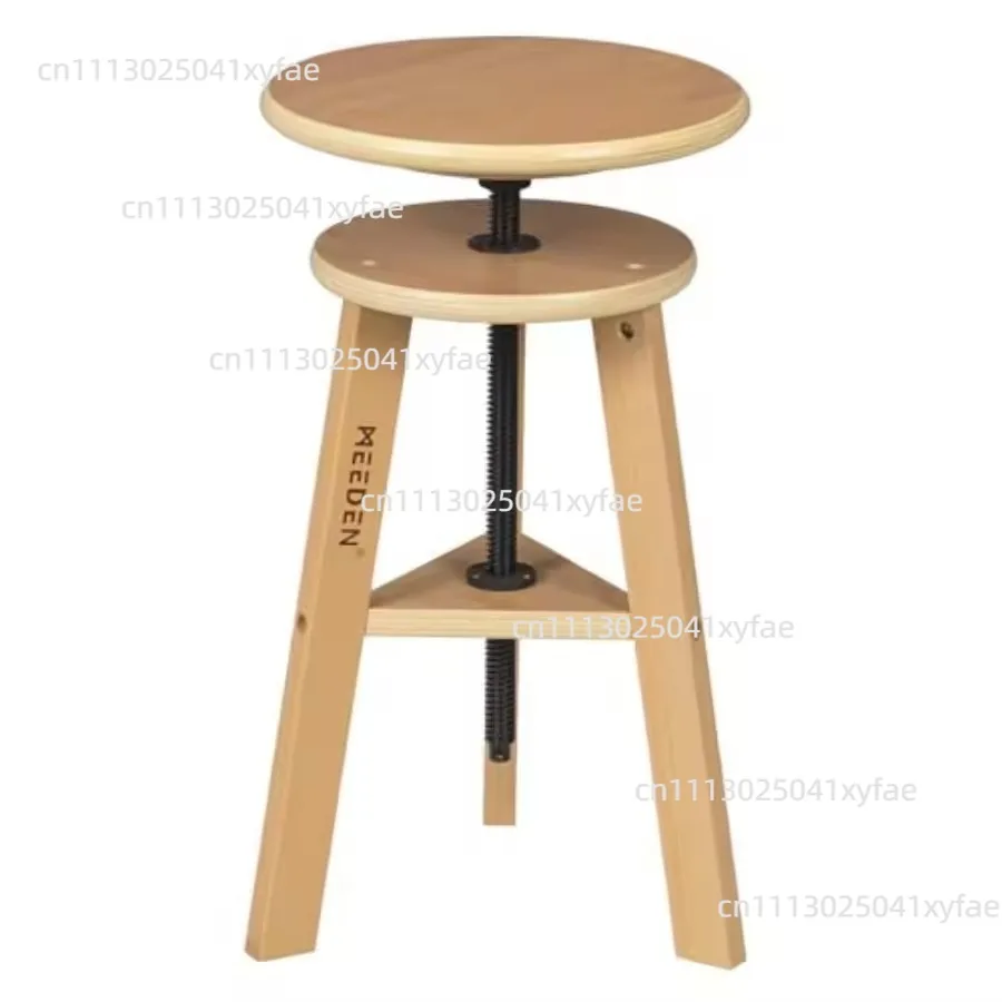 Lifting painting stool, adjustable height 360 rotating painting stool