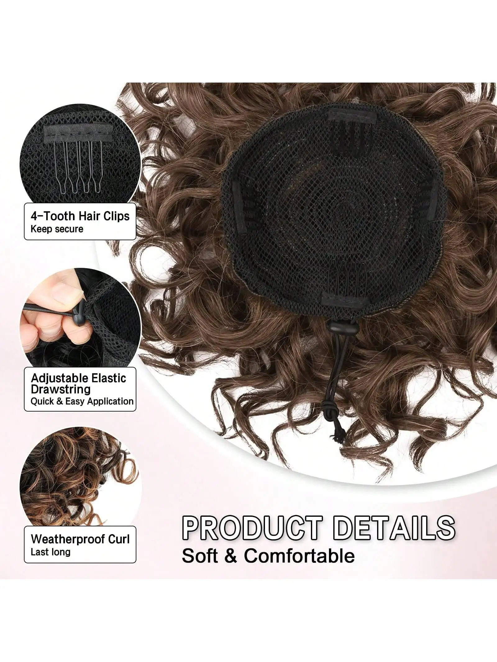 Thumbnail 2 - #23 Trending Clip-In Chignon Hair Buns Right Now