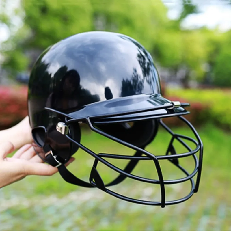 

Professional Baseball Softball Batting Helmet with Facemask Kids Adult Match Training Head Protecter Lightweight Sport Equipment