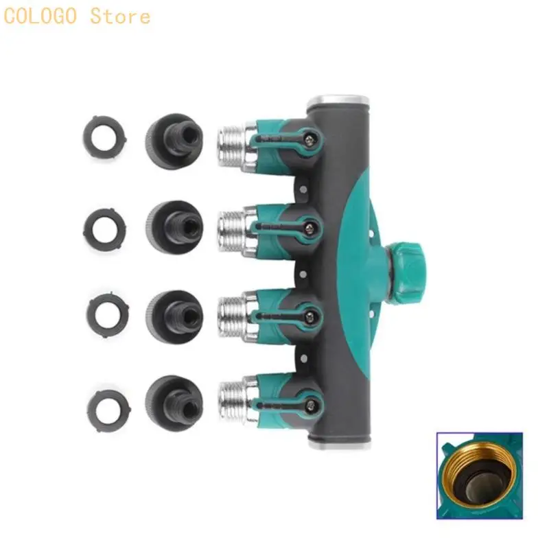 Advanced 4 Port Garden Separator With Secure Attachments For Stable Connection And Decontaminated Pressure D0LD