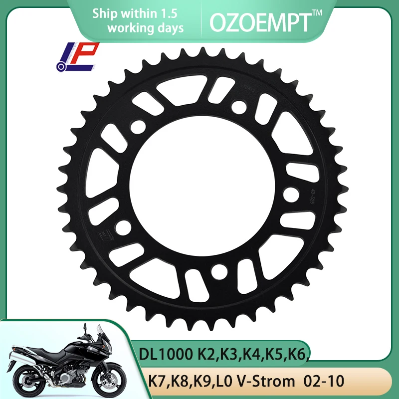 

Задняя звездочка для мотоцикла OZOEMPT 525-42T, применяется для GSX-S750 L5-L6 DL1000 K2,K3,K4,K5,K6,K7,K8,K9,L0 V-дополнительный