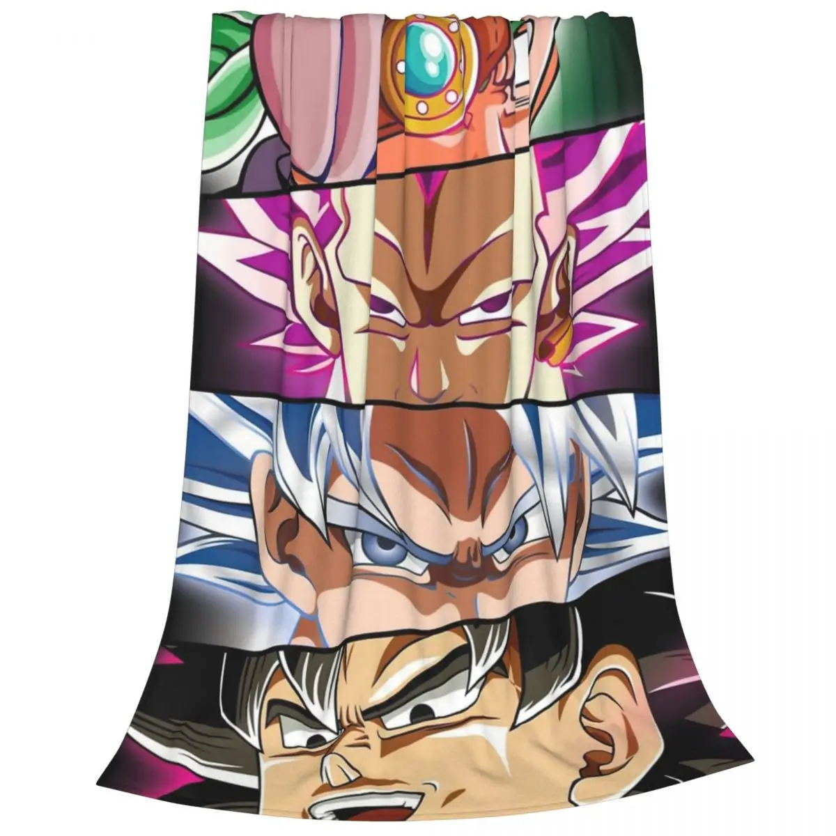 

Фланелевые пледы Dragon Ball Super Saiyan, одеяла для дивана, офиса, теплое постельное белье, пледы