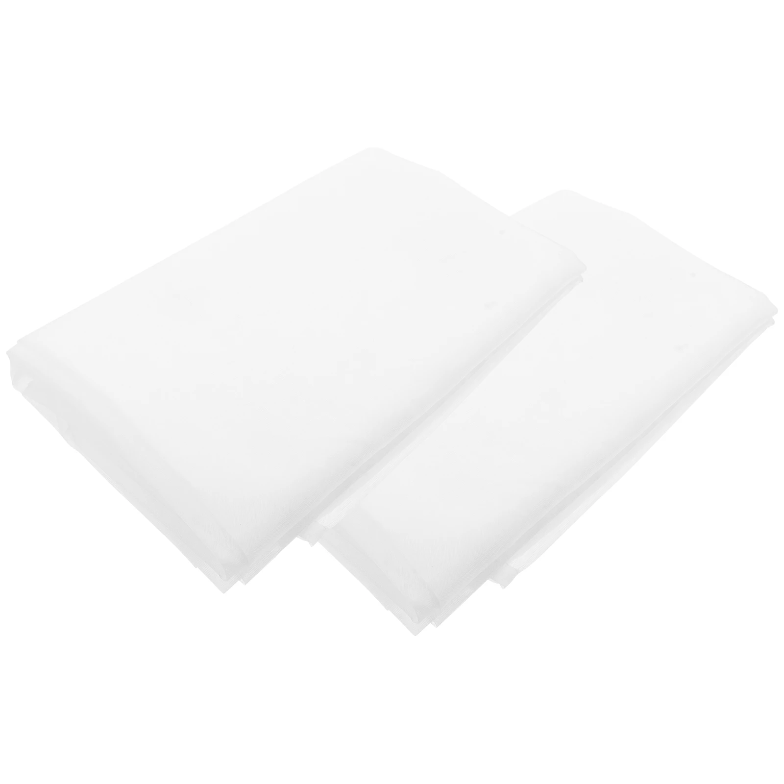 

2Pcs Long Sheer Curtain Set White Window Gauze Drapes for Living Room Bedroom Home Decor Soft Diffused Light Elegant Look