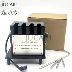 JCL i3200 Damper Heater Holder for Epson i3200 4720 Printhead Ink Dumper Frame Shelf 24V 15W for Inkjet Printer