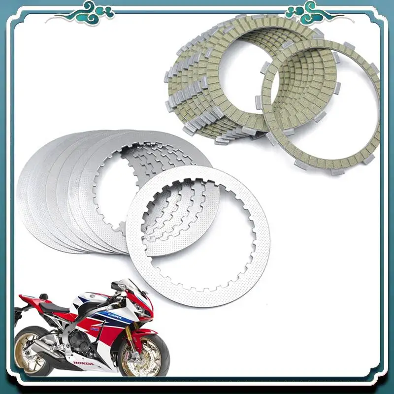 

ABTU-Motorcycle Clutch Friction Plates Kit With Iron Plate For Honda CBR1000RR 2008-2016 Motorcycle Accessories