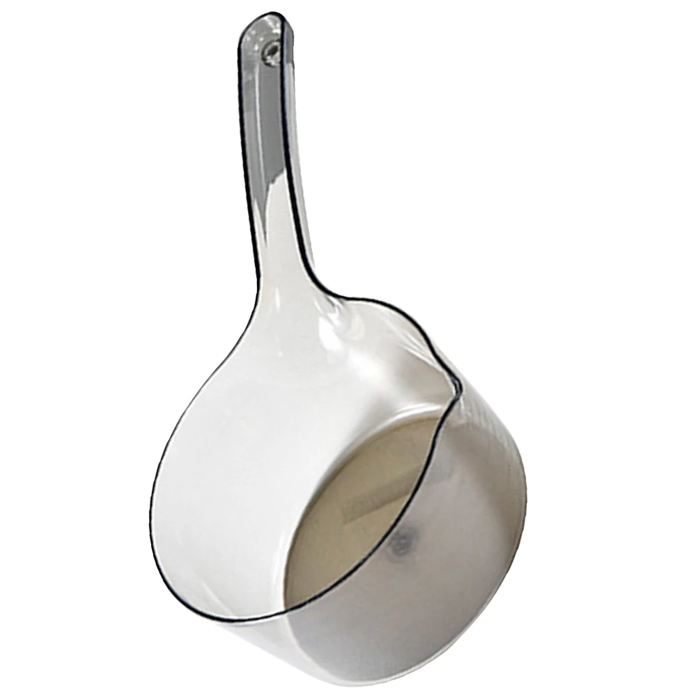 

Thickened Water Scoop Large Capacity Smooth Handle Kitchen Bath Plant Flower Watering Ladle Reusable Plastic Dipper For