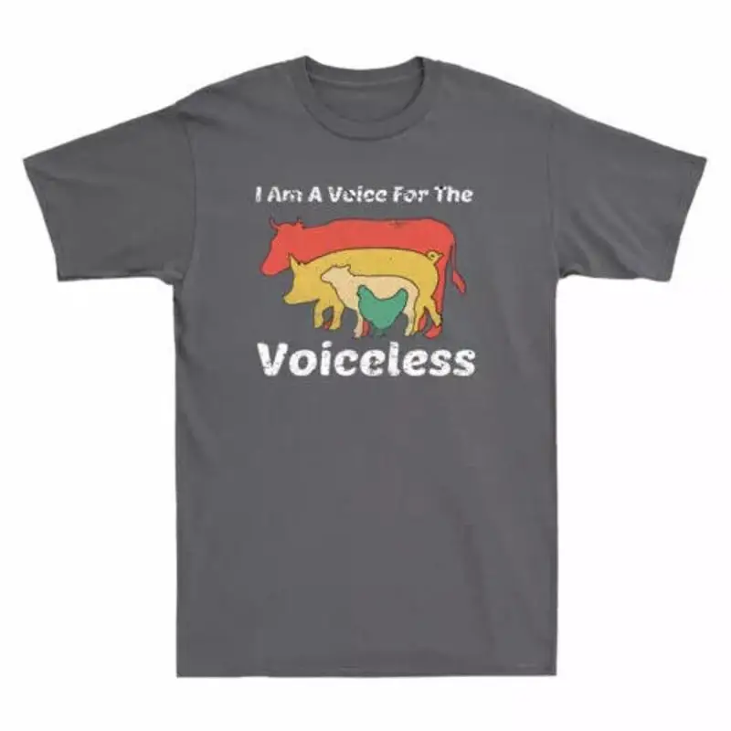 Farm Animals I Am A Voice For The Voiceless Vegan Lover T Shirt