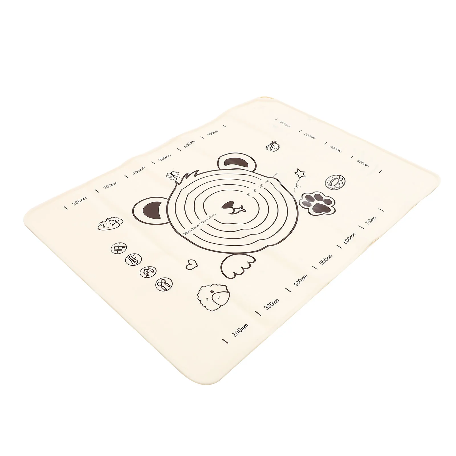 

Large Size Food Grade Silicone Kneading Mat Non Slip Pastry Rolling Heat Resistant Kitchen Counter Protectors