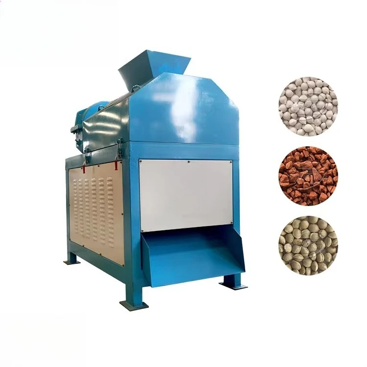 Poultry granulator Organic fertilizer granulator Double roll press granulation equipment