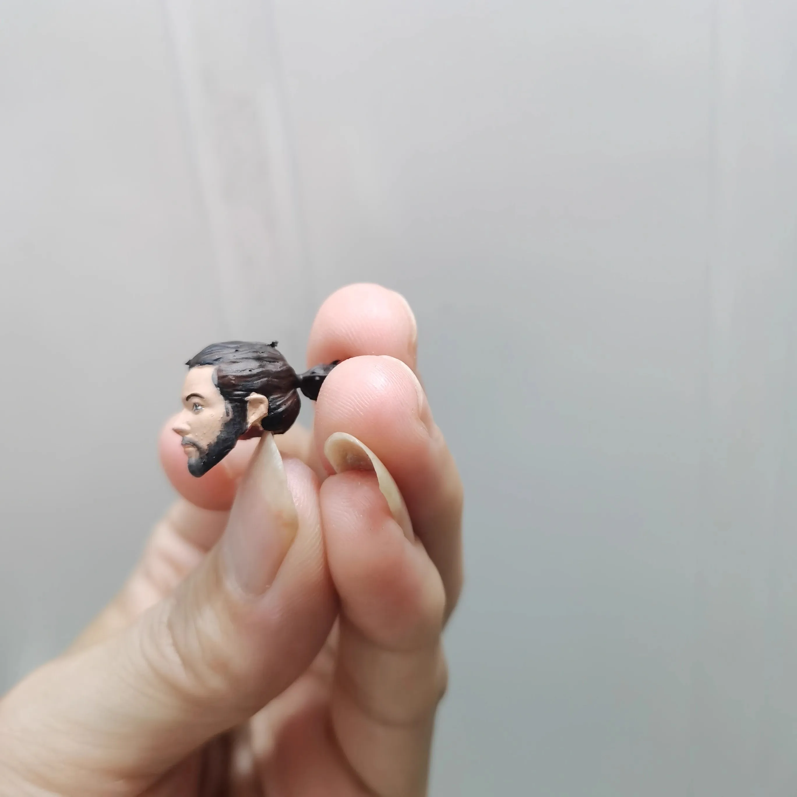 1/18 Male Soldier Warrior Head Carving Sculpture Model Accessories High Quality Fit 3.75'' Action Figures Body In Stock