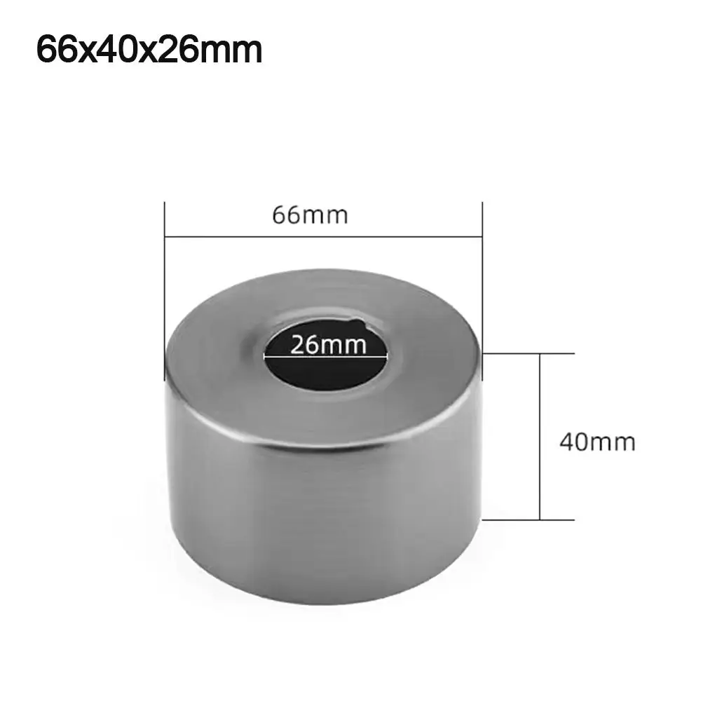 Useful Stainless Steel Shower Faucet Cover Round Grey Water Pipe Connector Faucet Decorative Cover Shower