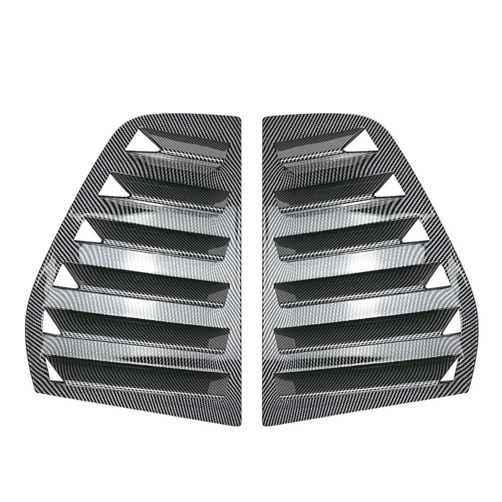 

Automotive Styling Upgrade Carbon Fiber MK5 Window Louver Easy Installation Design Interior Fading Prevention For 2003-2008