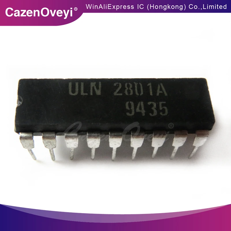 

10piece ULN2801A ULN2801 DIP-18