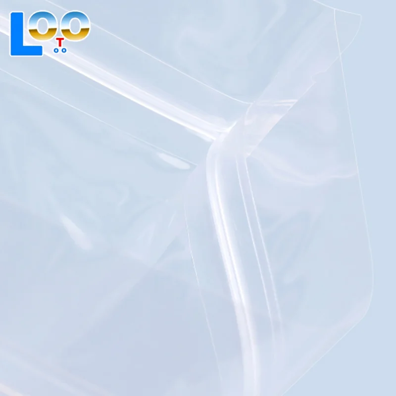 10 шт., утолщенные герметичные пакеты на молнии, прозрачная пластиковая сумка для хранения для небольших ювелирных изделий, упаковка для еды, многоразовые пакеты для хранения закусок