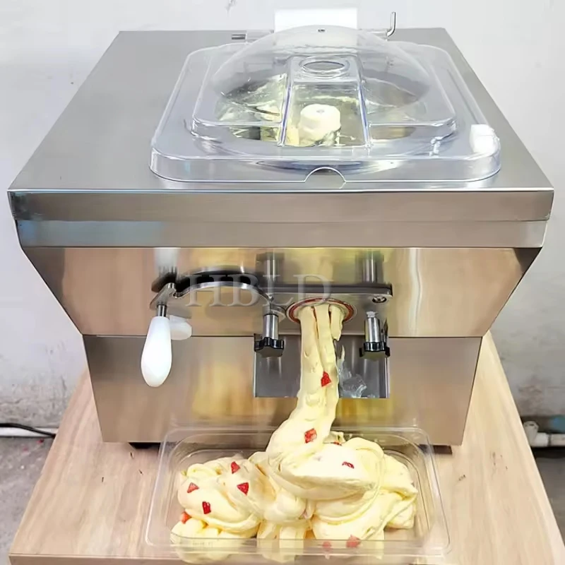 

Commercial Desk Style Vortex Ice Cream Machine, High-Power Italian Nut Stirring Frozen Yogurt Machine
