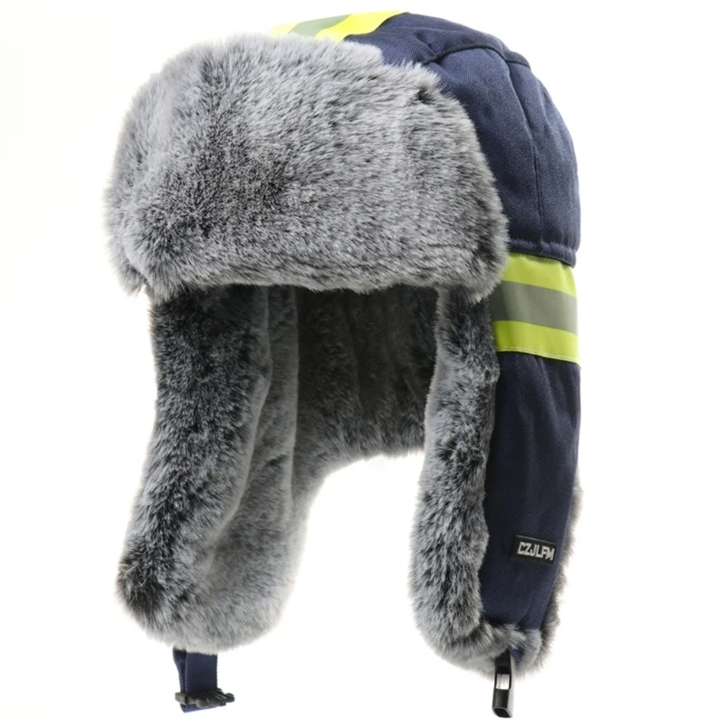 chapeau-velo-d'hiver-coupe-vent-details-reflechissants-cache-oreilles-reglables