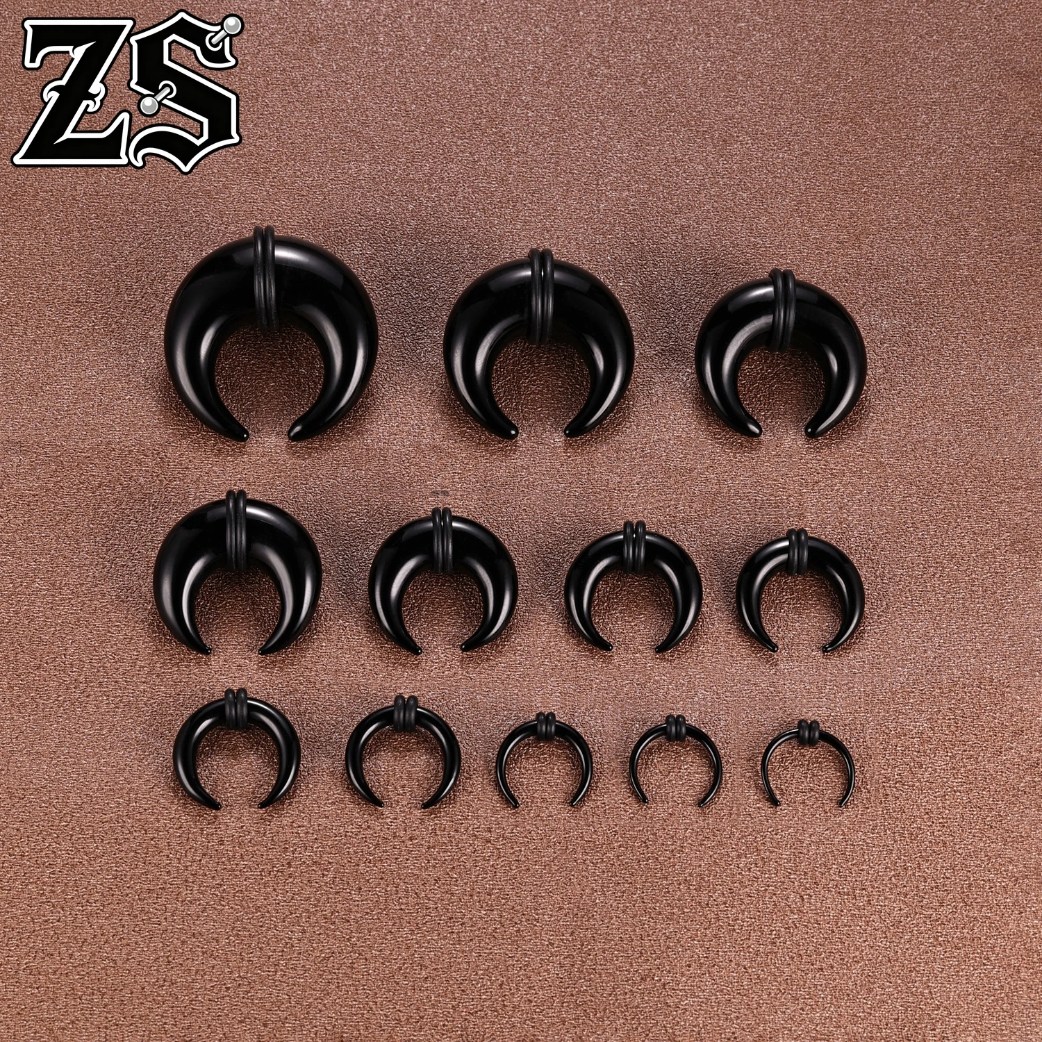 ZS 1 szt. Kolczyk do nosa z ro – Body Jewelry Gauges recenzja i cena
