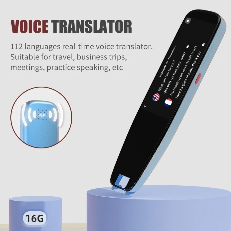 NEWYES Electronics Dictionaries Sprachübersetzer Auto Voice Intelligent Scan Translator Pen