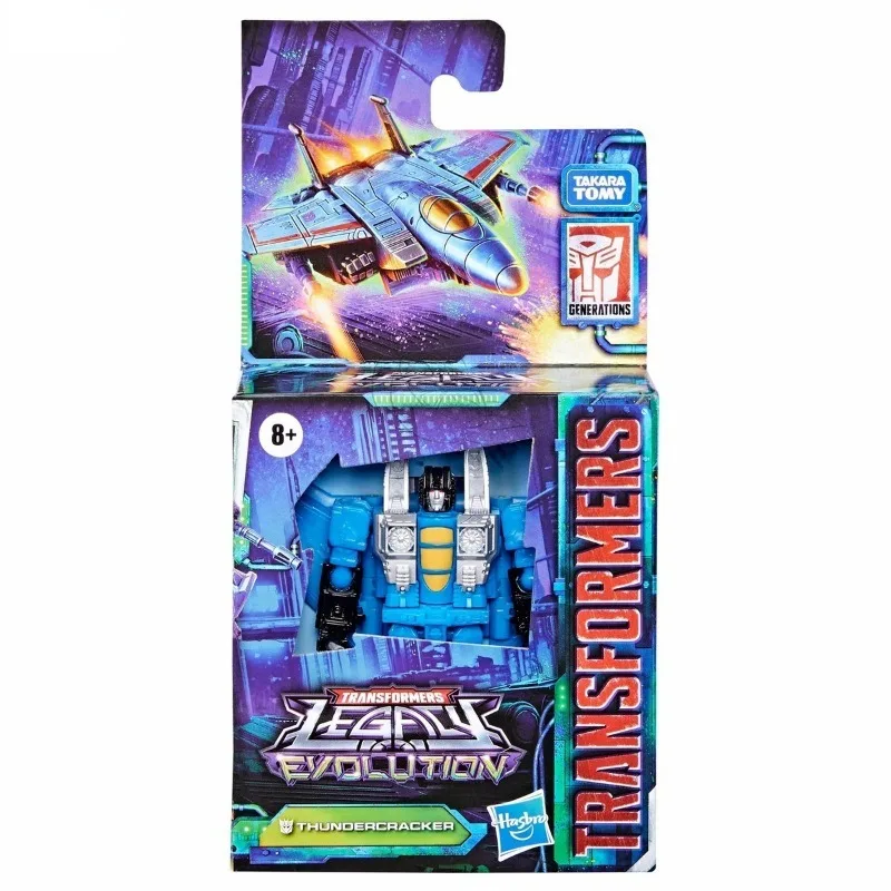 ألعاب محولات Takara Tomy ، تطور الإرث ، نموذج Thundercracker ، مجموعة روبوت ، شكل حركة ، هدايا ، متوفرة