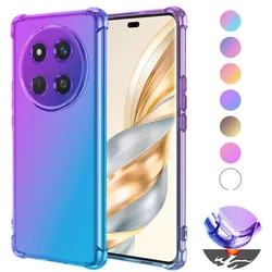 Gradient Airbag TPU Case for Honor X9c X9b Magic 7 Lite 5G Magic 6 Pro Protective Shockproof Cover Fundas Coque Capa