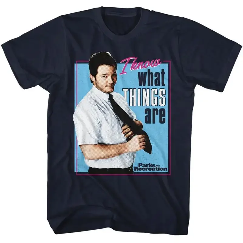 Parks and Recreation Andy I Know What Things Are Men's T Shirt