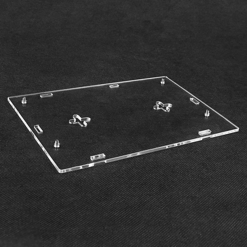 Carcasa protectora acrílica con ventilador para piezas de placa de desarrollo Banana Pi R3 BPI-R3