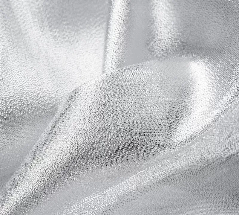 Glitter Shiny Fabric Lustrous Wrinkle Resistant Non Stretch For Dance Wear Stage Background Decor Diy Craft Handmade