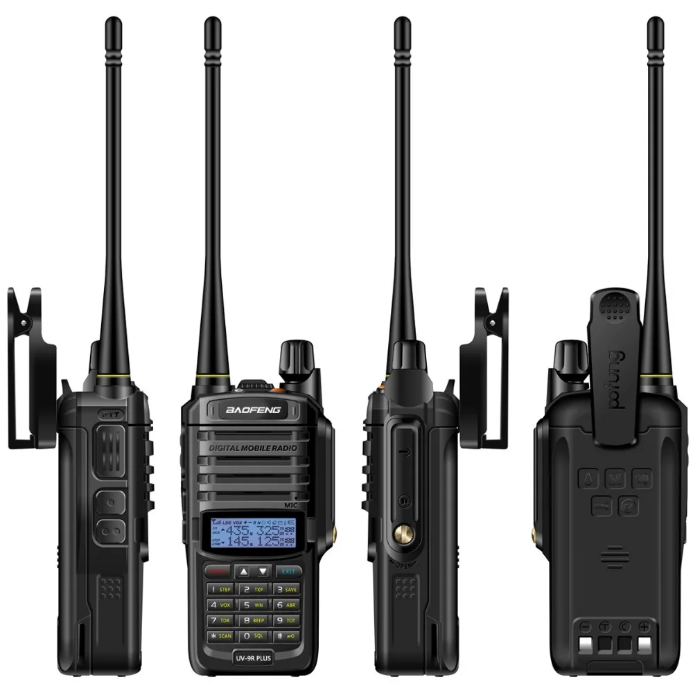 Baofeng UV-9R Plus IP68 Étanche touristes Bande Walperforé Talkie Longue Portée 50 NORHigh Puissance Portable Radio Bidirectionnelle Baofeng UV-5R S9