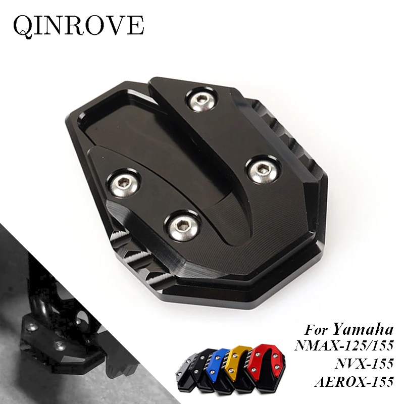 

Для Yamaha NMAX125 AEROX155 NVX155 NMAX155 алюминиевая подставка для мотоцикла, увеличенная подставка, противоскользящая боковая подставка, удлинитель, аксессуары