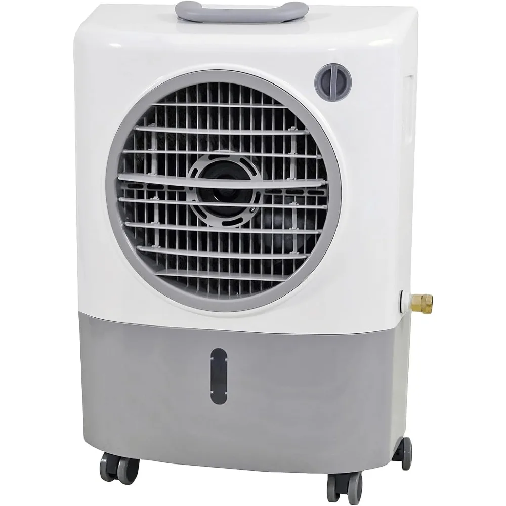 

Portable Swamp Coolers - 1300 CFM MC18M Evaporative Air Cooler with 2-Speed Fan, 53.4 dB - 500 sq. ft. Coverage Evaporative