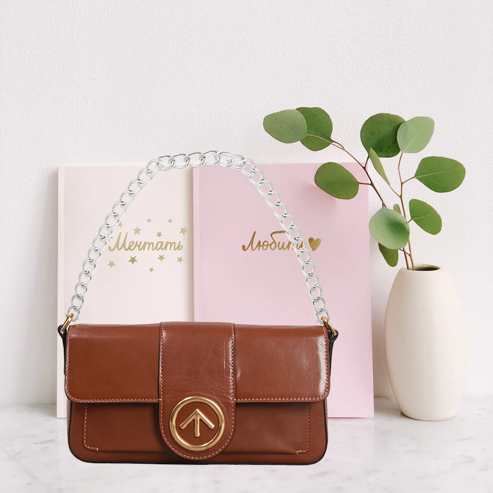 

Aluminum Chain 5m Lightweight Metal Chains for Jewelry Making DIY Bag Decorative Replacement Bracelet Craft Material