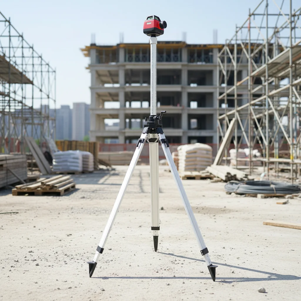 Aluminum Laser Level Tripod 3m Dome Head Stand For Surveying Measurement