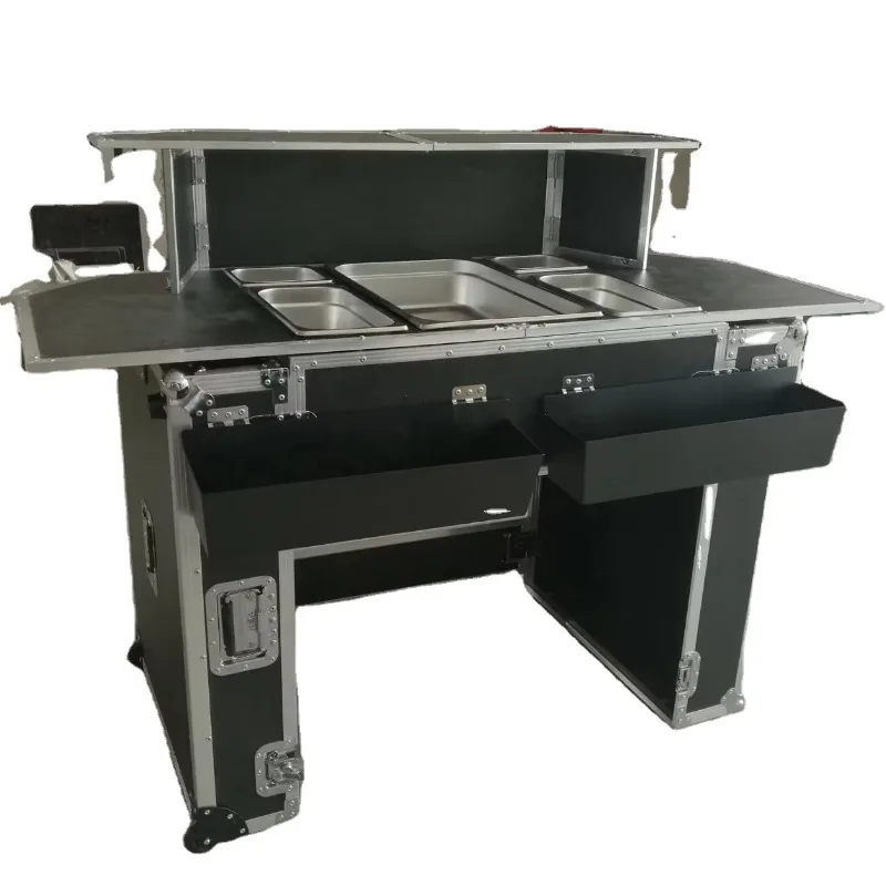 Customized mobile phone catering air box kitchen canteen
