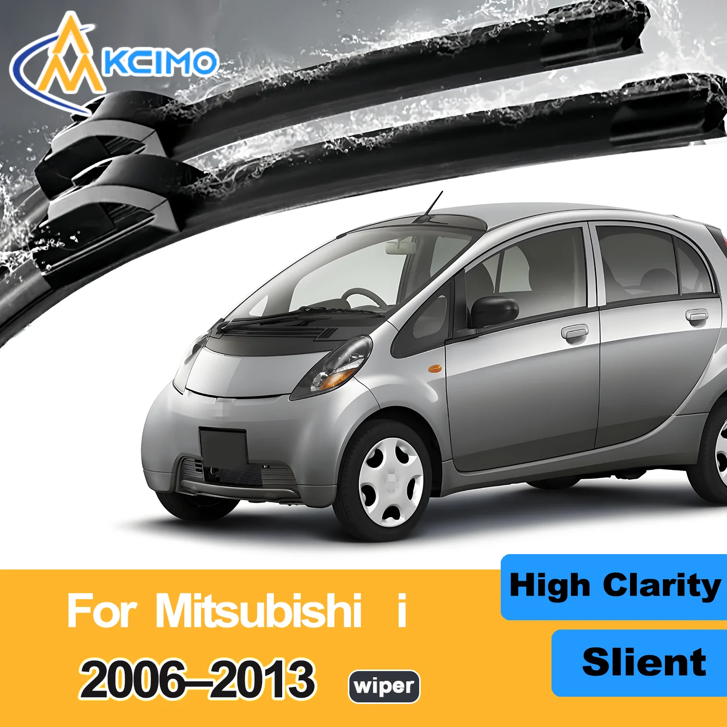 

2PCS New Wiper Blades for Mitsubishi i 2006-2013 Front Windshield Auto Wipers Blade Accessories 2013 2012 2011 2010 2009 2008