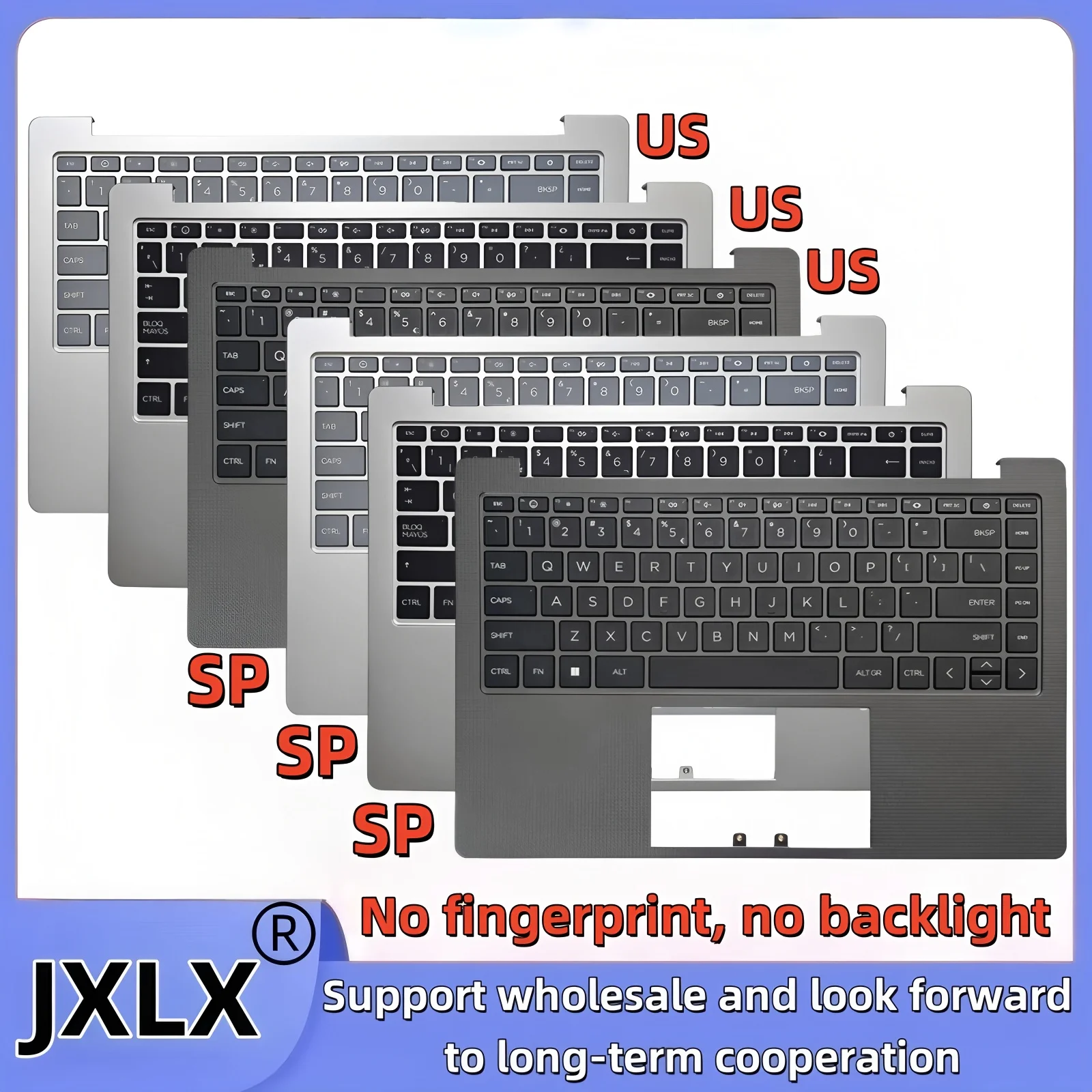 

JXLX® New For HP 240 245 G10 14-EM 14-EP 14-GR TPN-I141 TPN-I142 Laptop Keyboard cover N35869-001 N35873-001