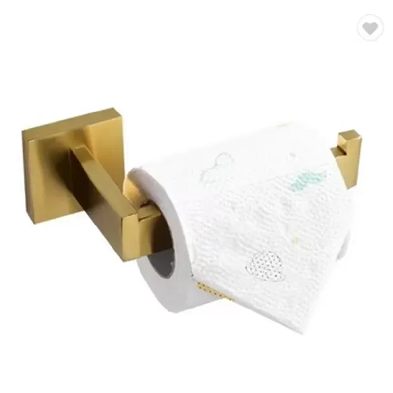 Luxury Modern Bathroom Accessories Set 8 Piece Eco Friendly Boxed Kit with Rack and Bracket Wall Mounted Hardware