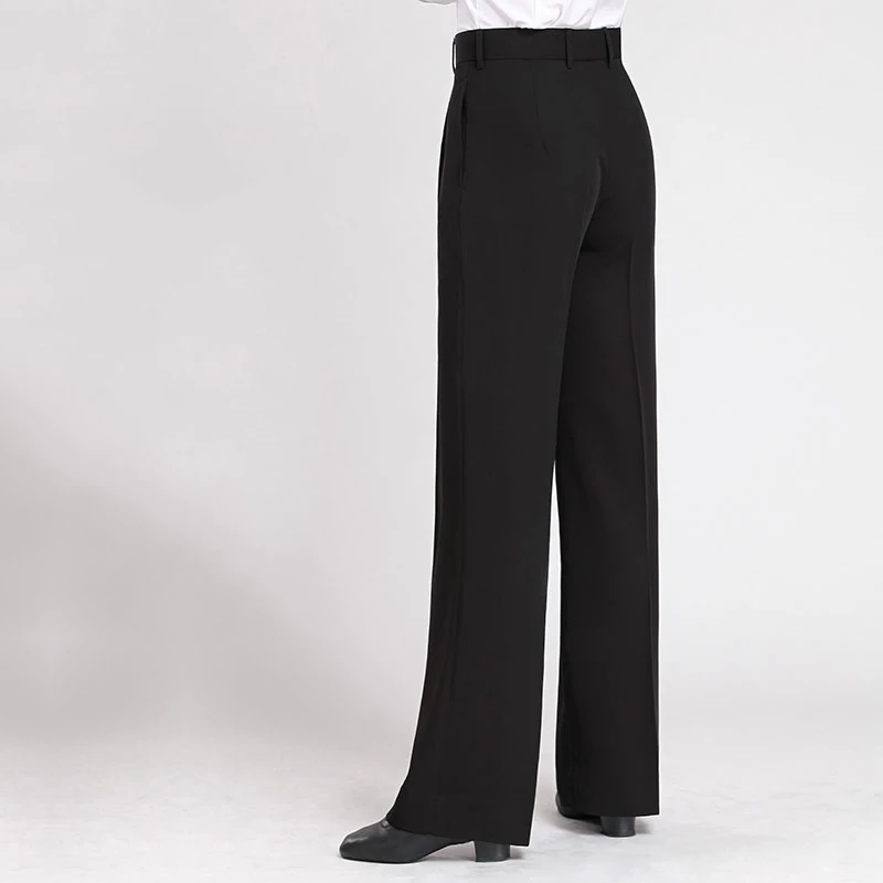 الذكور واسعة الساق اللاتينية الرقص السراويل قاعة الرقص الوطنية القياسية الرقص السراويل الجديدة الرجال السراويل التدريب الحديث السراويل السوداء DN21189