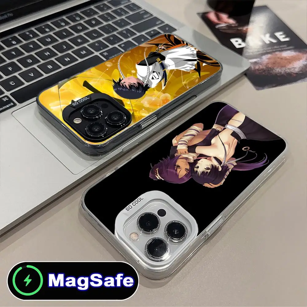 

Soifon Translucent MagSafe Mobile Phone Case for iPhone 17 16 15 14 13 12 11 Air Pro Max Plus Colorful Cover