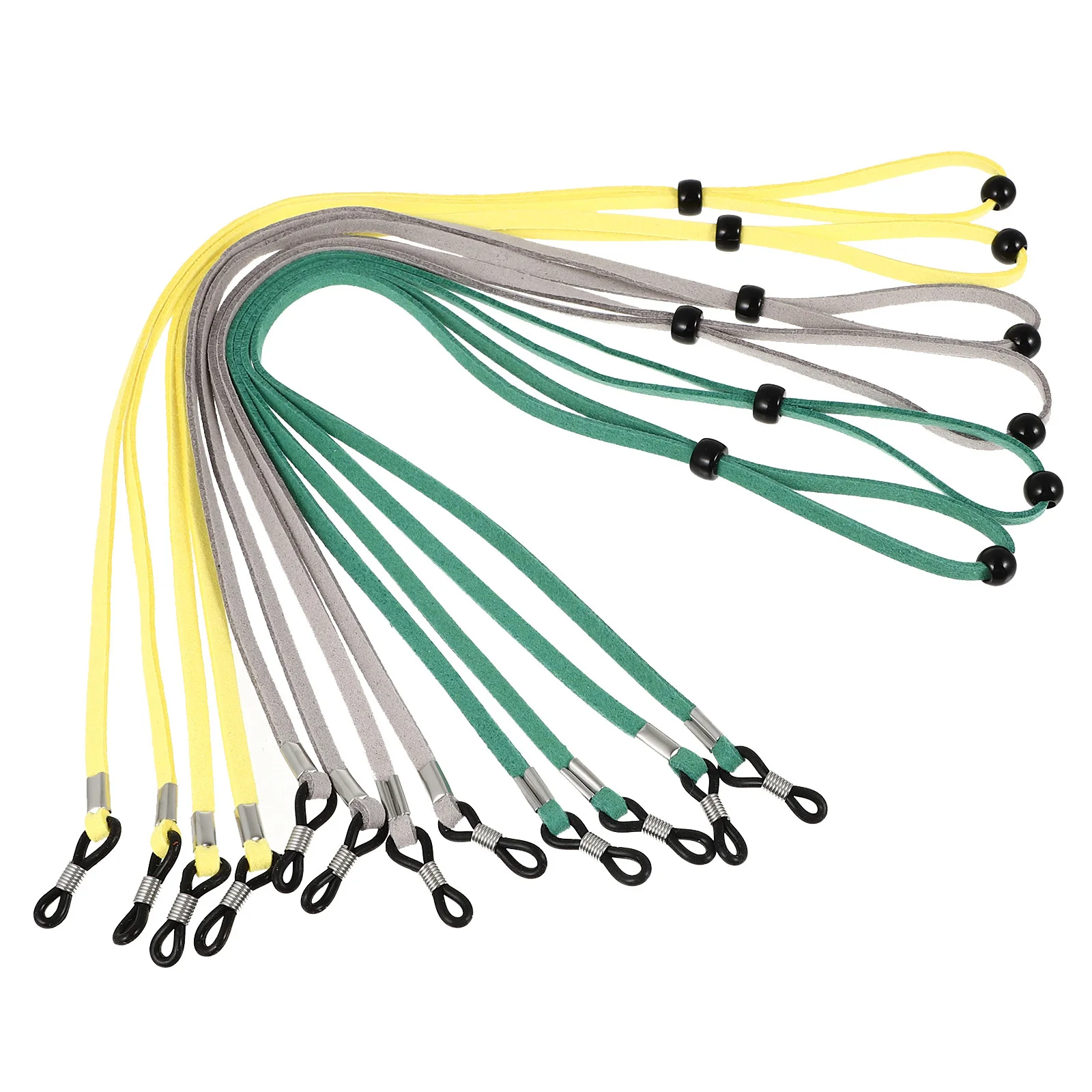 6Pcs Glasses Hanging Rope Adjustable Anti Strap Lightweight Portable Glasses Holder for Daily Use