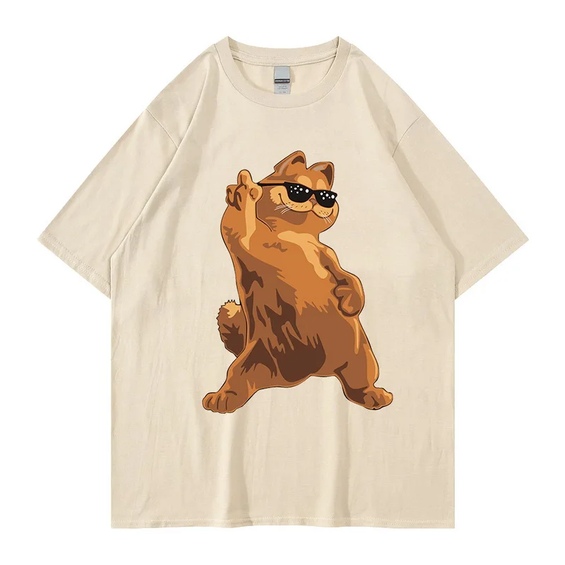 T Shirt Men Funny Manga Cartoon Kawaii Graphic Cotton Japanese Anime Tshirt Aesthetic T-Shirt Streetwear Tees Shirts