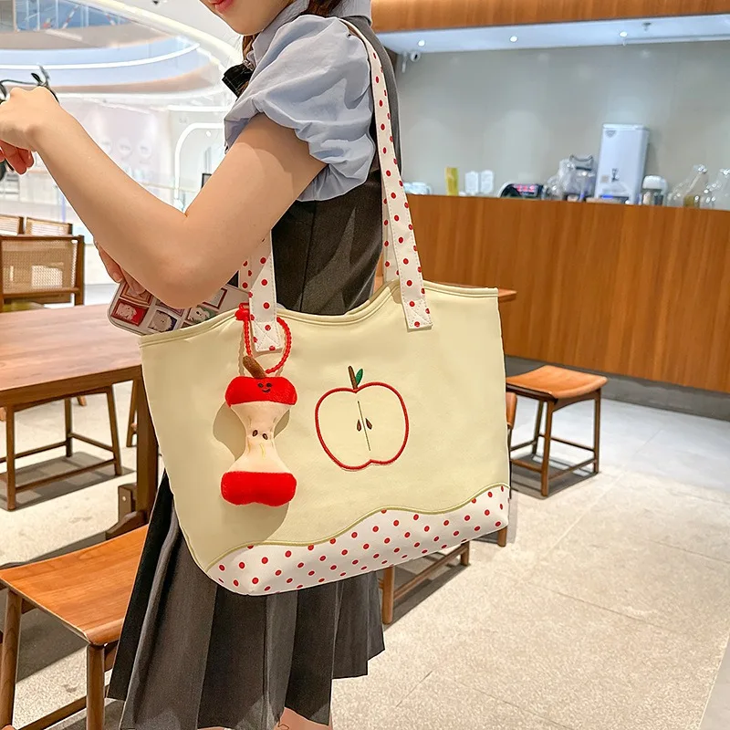 

Корейские нейлоновые сумки на плечо для студентов, 2025 г., женская сумка-тоут, подростковая молодежная модная сумка-тоут, женская ручная сумка