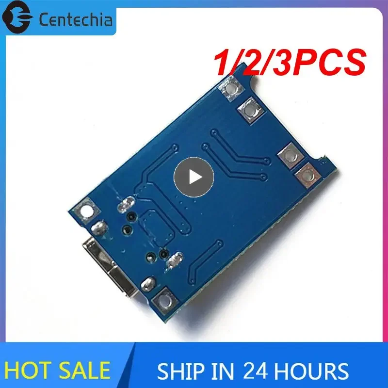 1/2/3PCS 18650 lithium battery protection board Micro USB / Type-c charging module TP4056 with protection one plate module